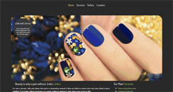 Desktop Screenshot of juliesnailsaz.com